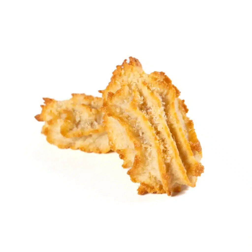 Pasticcino di pasta di mandorla e granella di Cocco